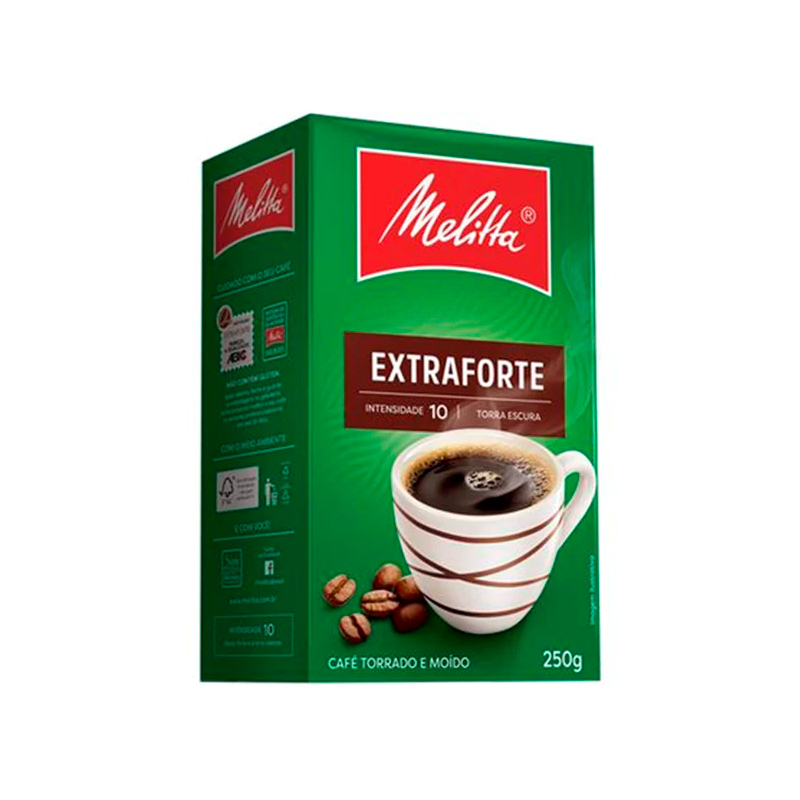 CAFE MELITTA VACUO EX FORTE 250G 20X250G QTD. 1.00 CX