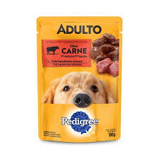 RACAO PEDIGREE ADL CARNE MOLHO SH 18X100G QTD. 1.00 CX